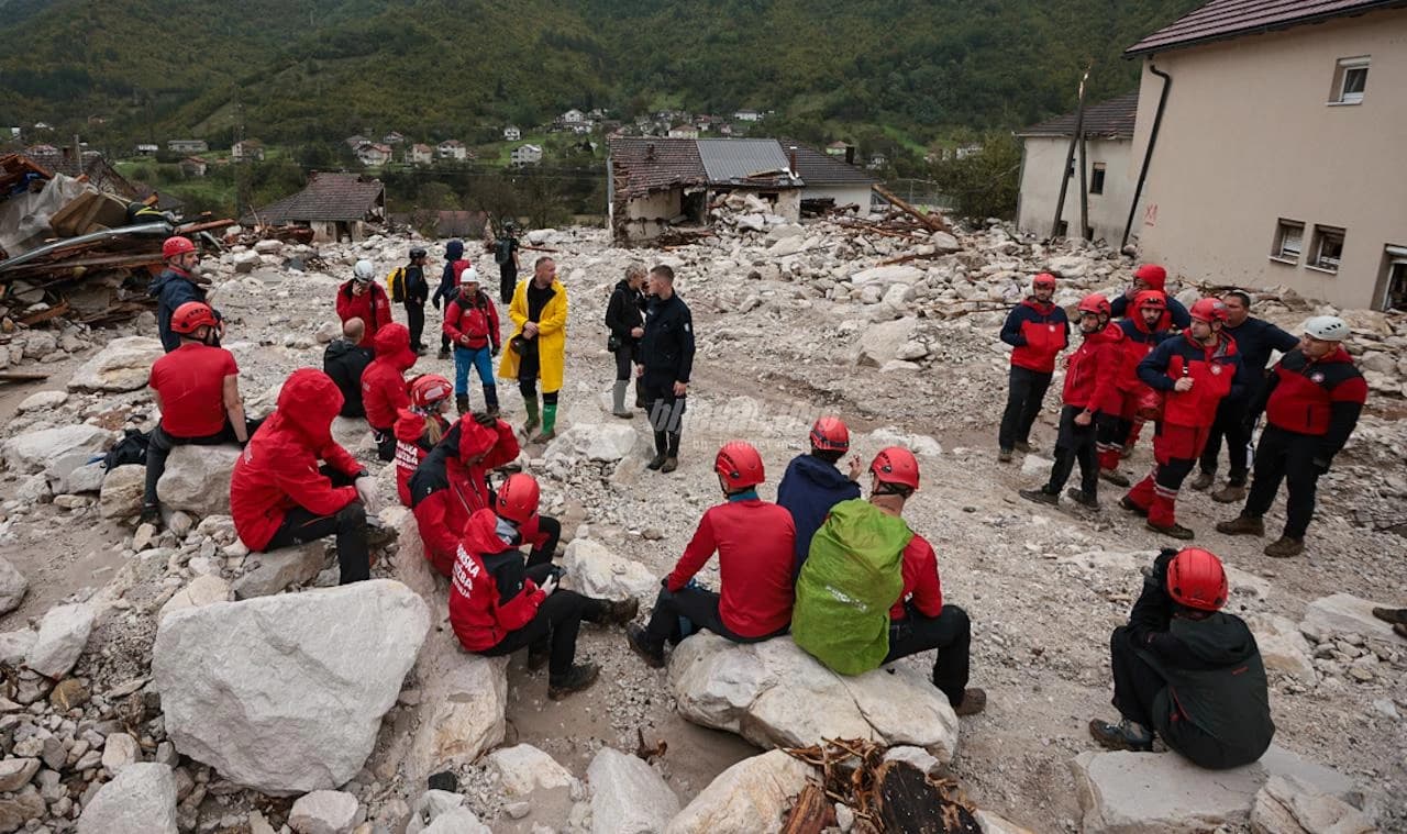 Donja Jablanica, drugi dan nakon katastrofe