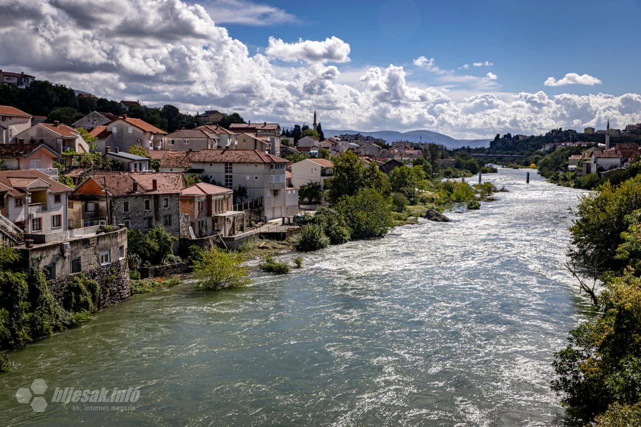 Razina Neretve u Mostaru