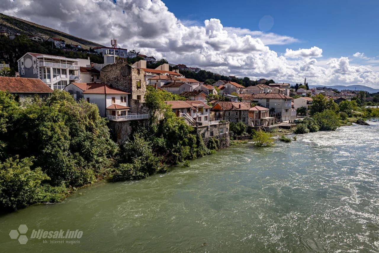Razina Neretve u Mostaru