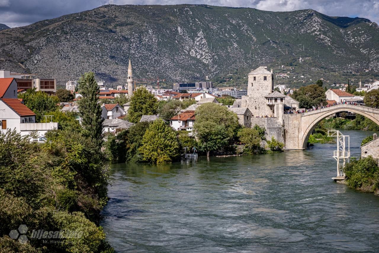Razina Neretve u Mostaru
