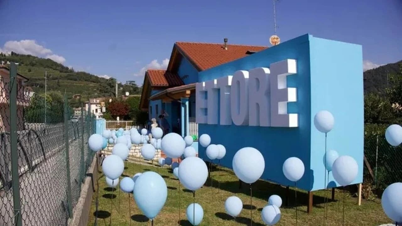 Cijelu kuću obojio u plavo zbog rođenja sina