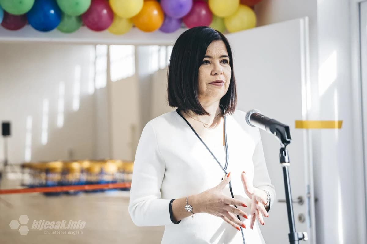 Otvaranje nove školske dvorane u Mostaru