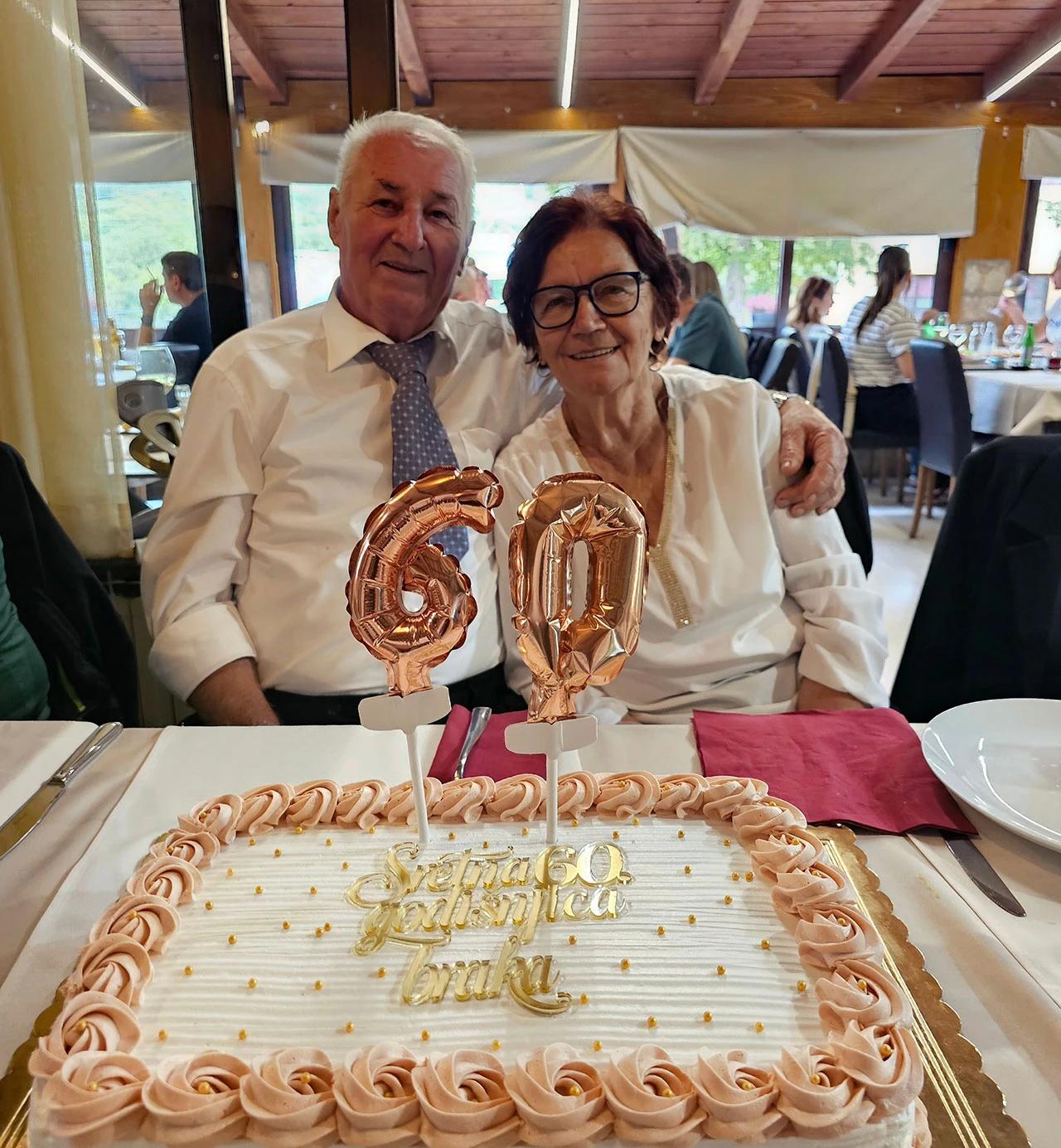 Mate i Nada Anić proslavili 60 godina braka