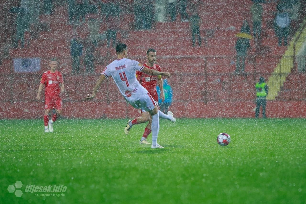 Mostarski derbi odigran u teškim uvjetima