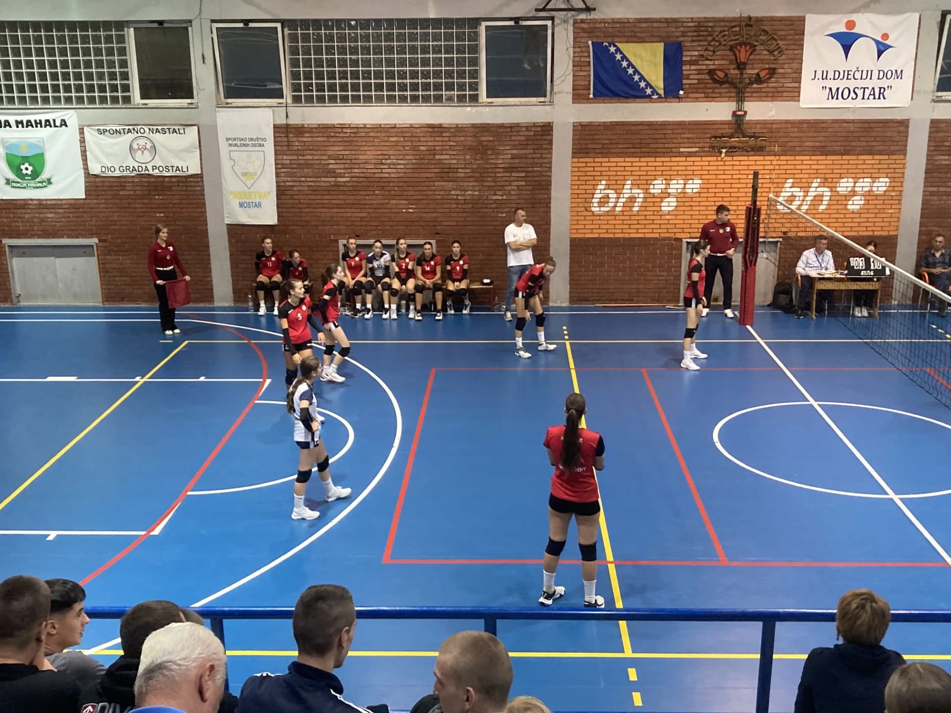 Detalj sa utakmice Student - Kakanj 