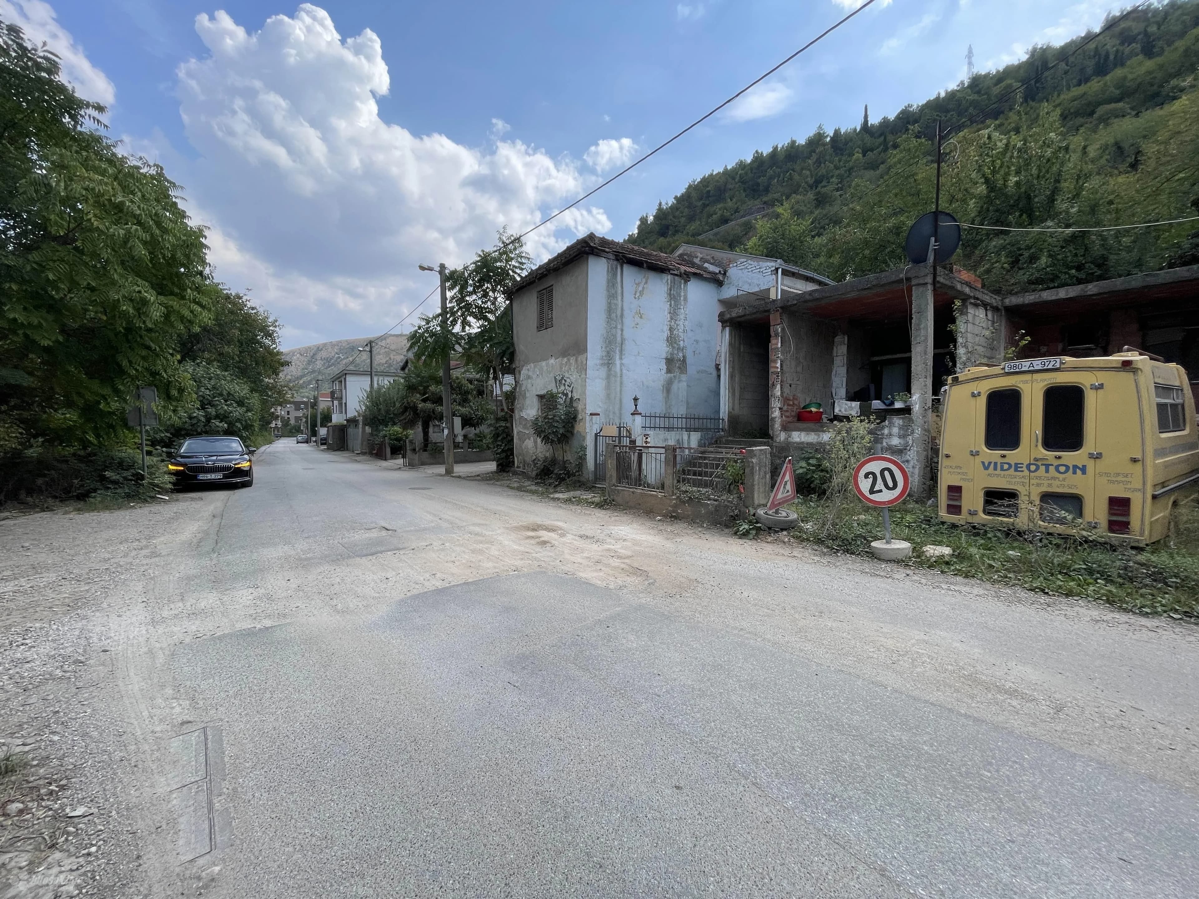 Radovi na rekonstrukciji ceste Ilići - Mostar