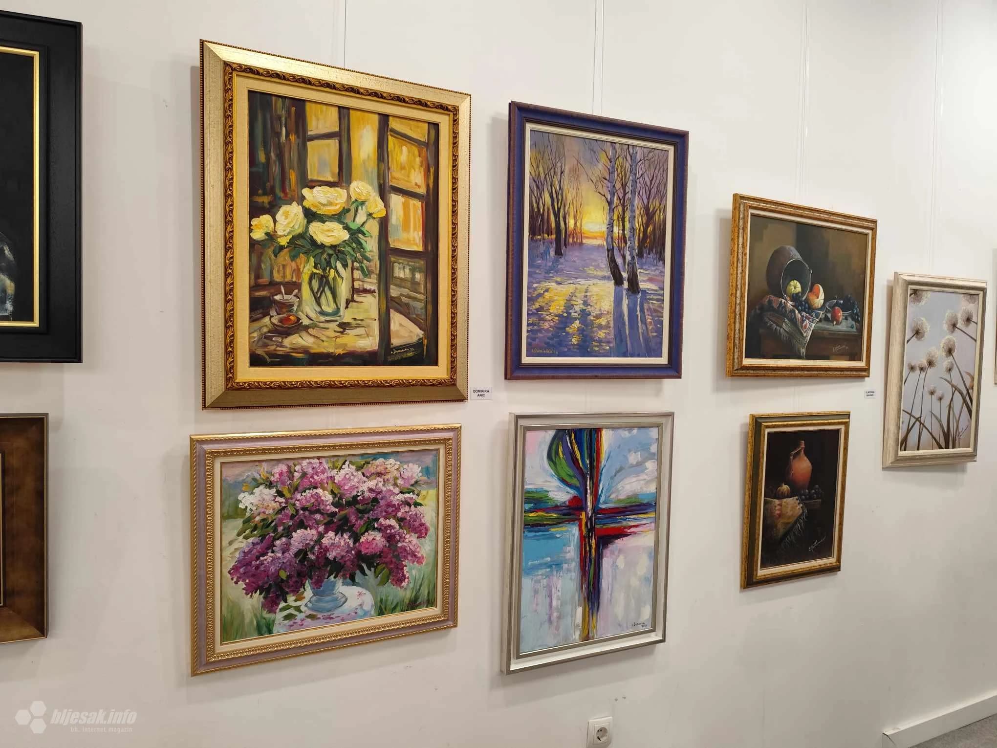 Izložba polaznika tečaja crtanja i slikanja Galerije Michelangelo