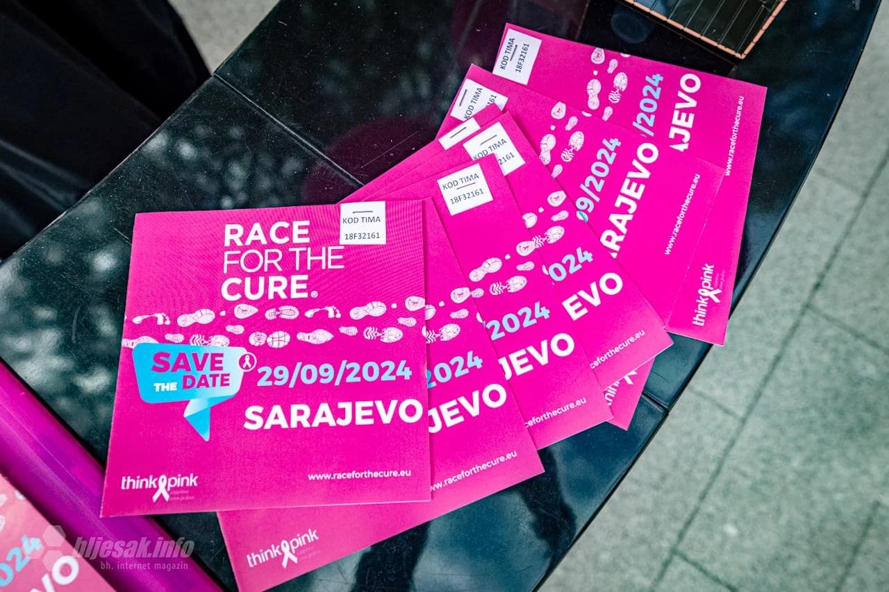 Registracija za šetnju za ozdravljenje Race for the cure