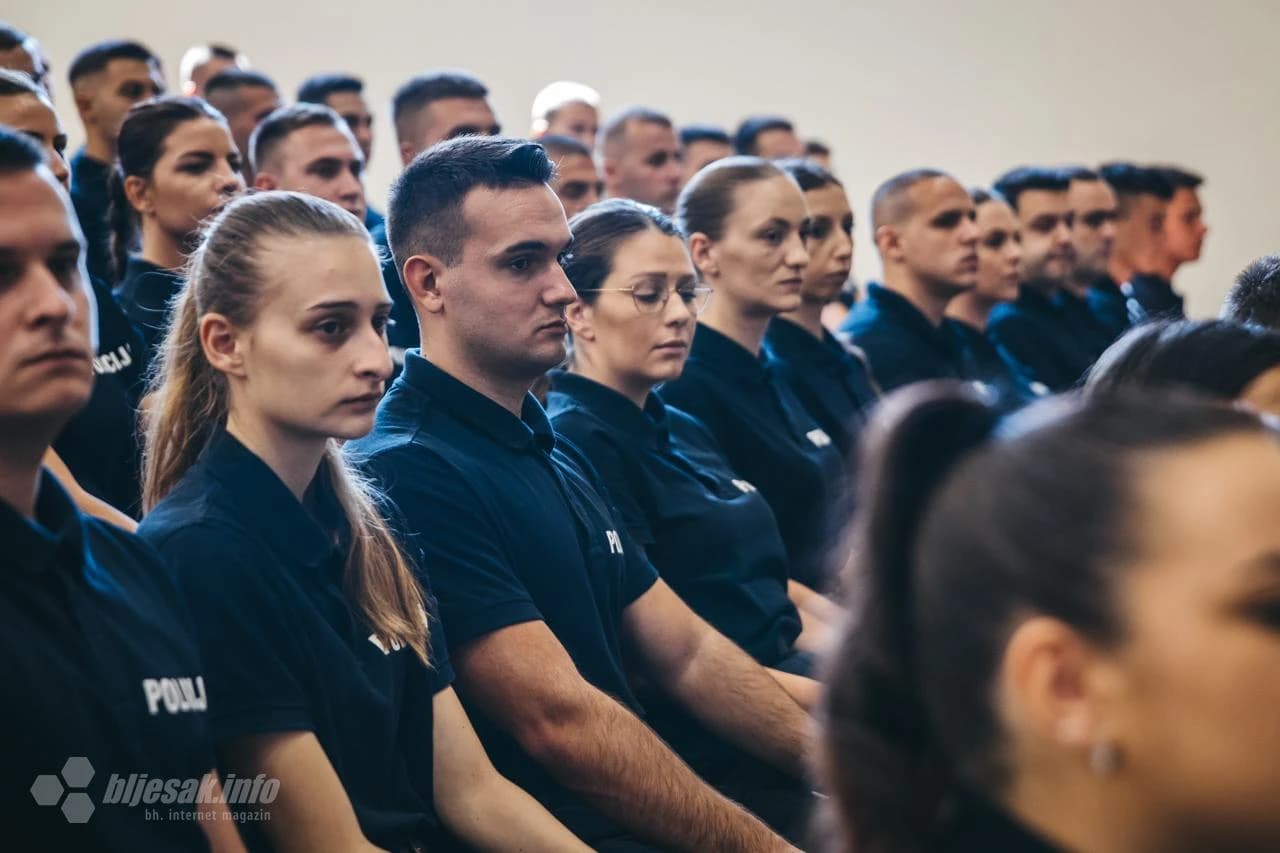 Svečana prisega  130 policajaca MUP-a HNŽ-a