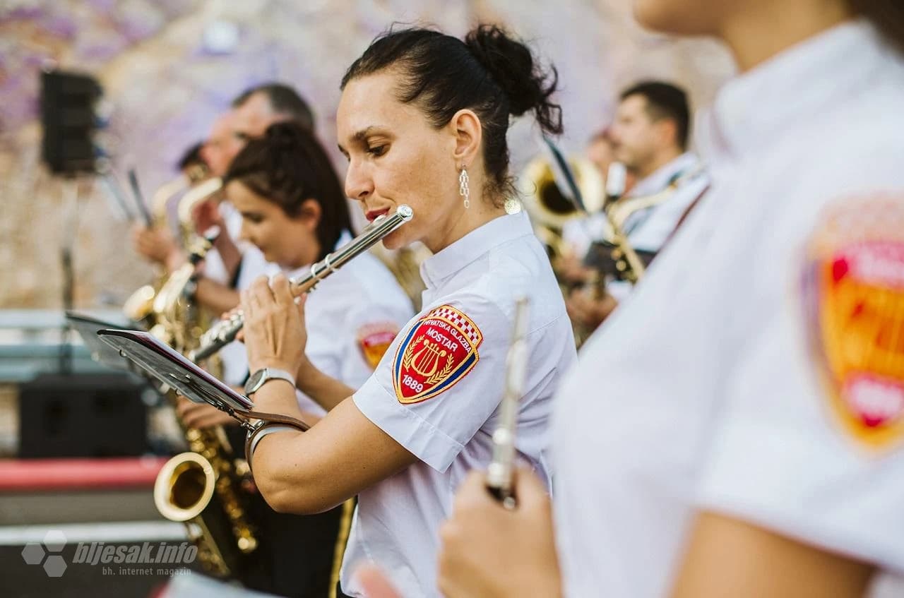 Svečanost otvaranja mosta Hercegovina