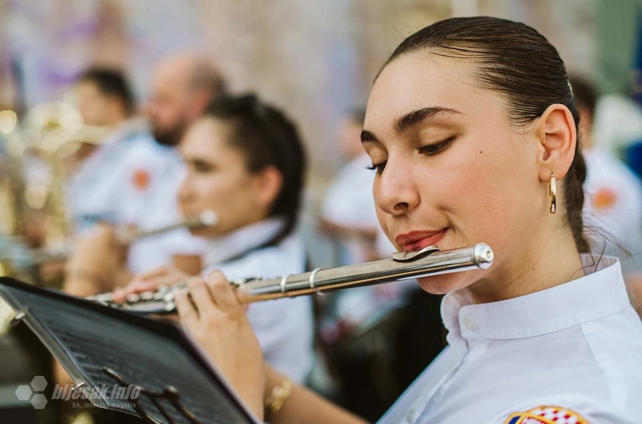 Svečanost otvaranja mosta Hercegovina