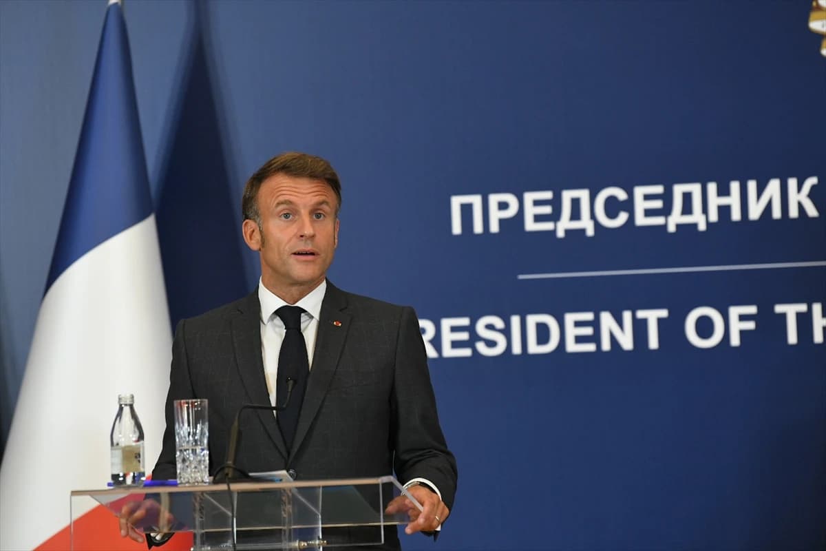 Macron u Beogradu