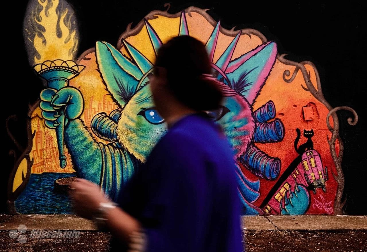 Lady Pink poklonila je Mostaru mural u Centru 2 