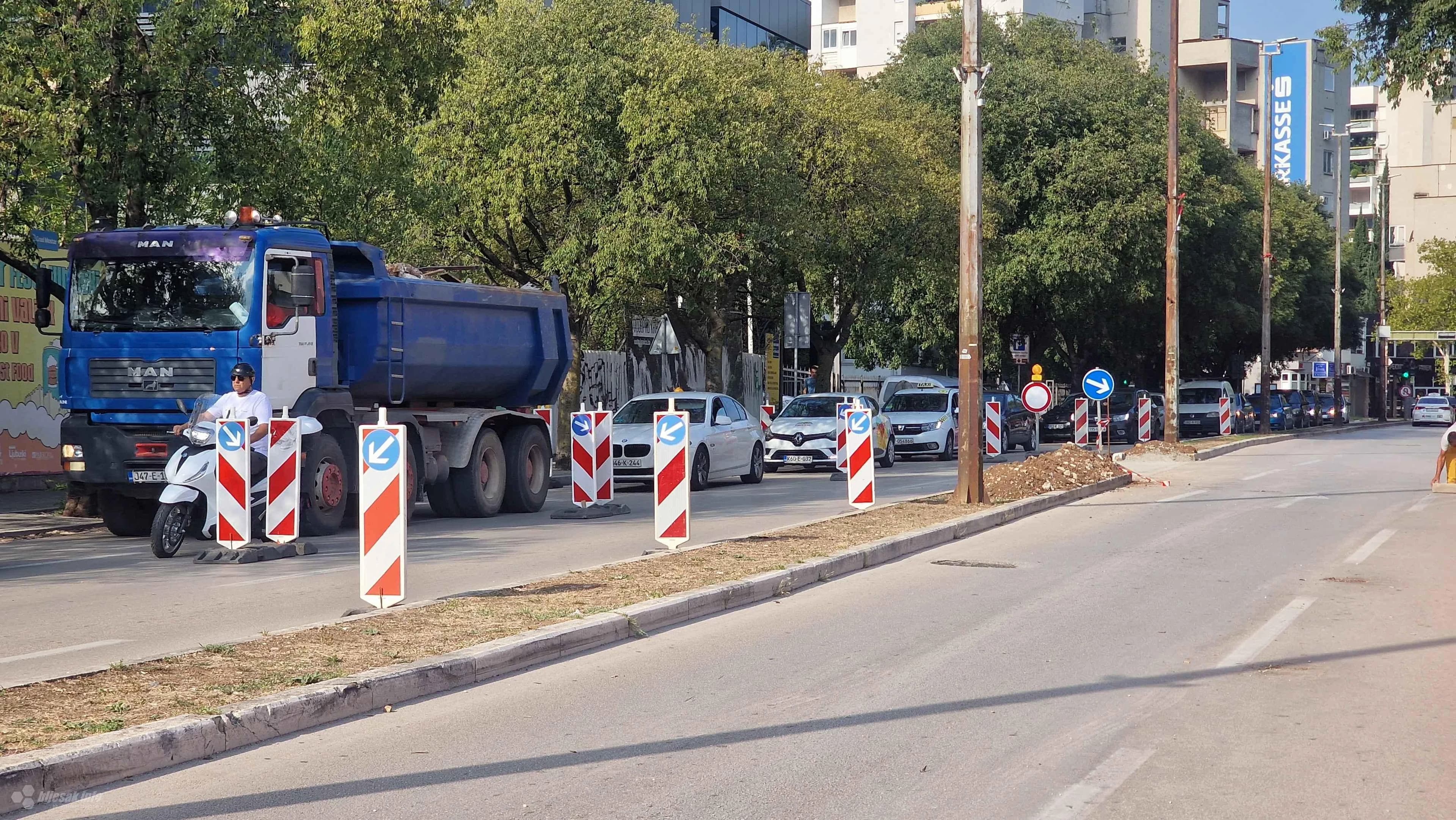 Od srijede nova regulacija prometa na križanju kod hotela Ero