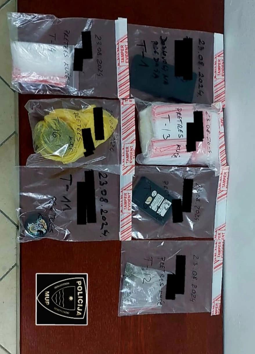 Zbog oružja i droge uhvaćena jedna osoba