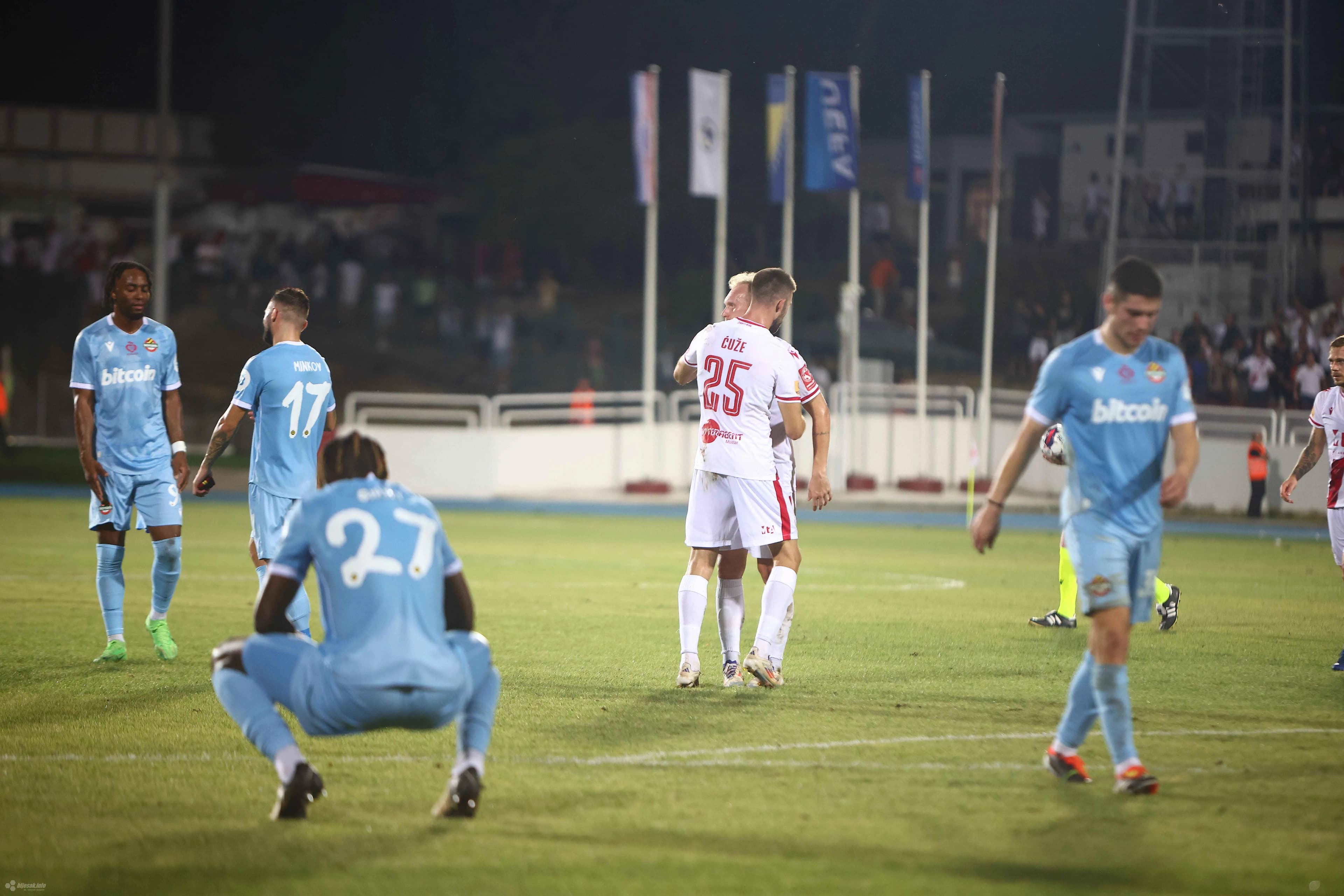 Slavlje igrača nakon pobjede