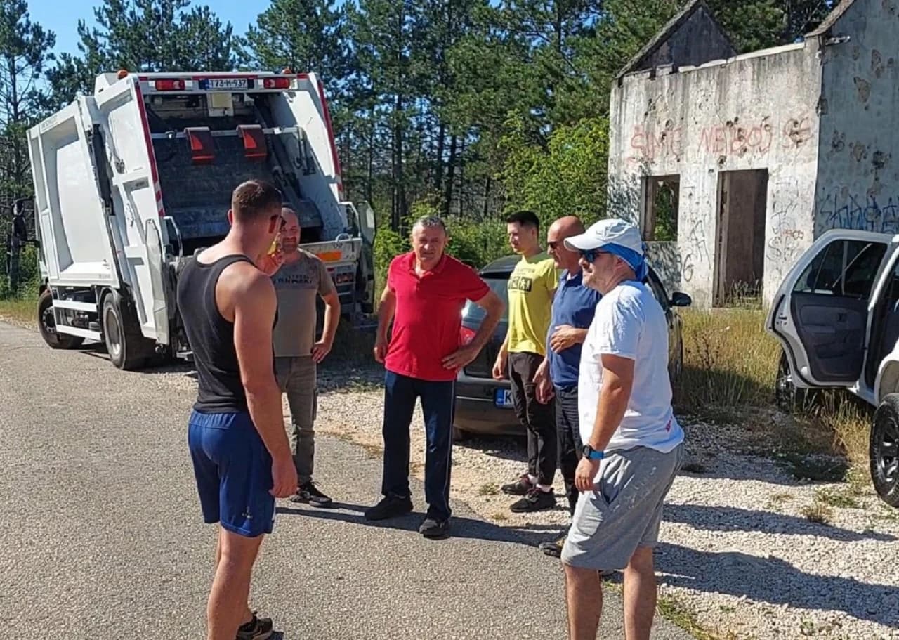 Široki Brijeg: Uklonjeno 9 tona smeća sa Krtina