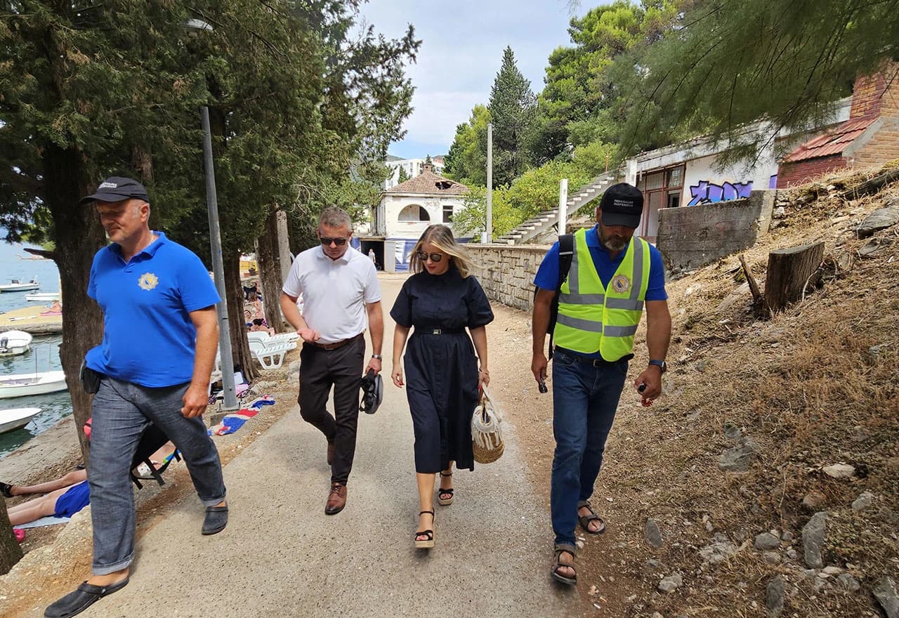 Ivana Prvulović u obilasku federalnih inspektora za sigurnost pomorske i riječne plovidbe