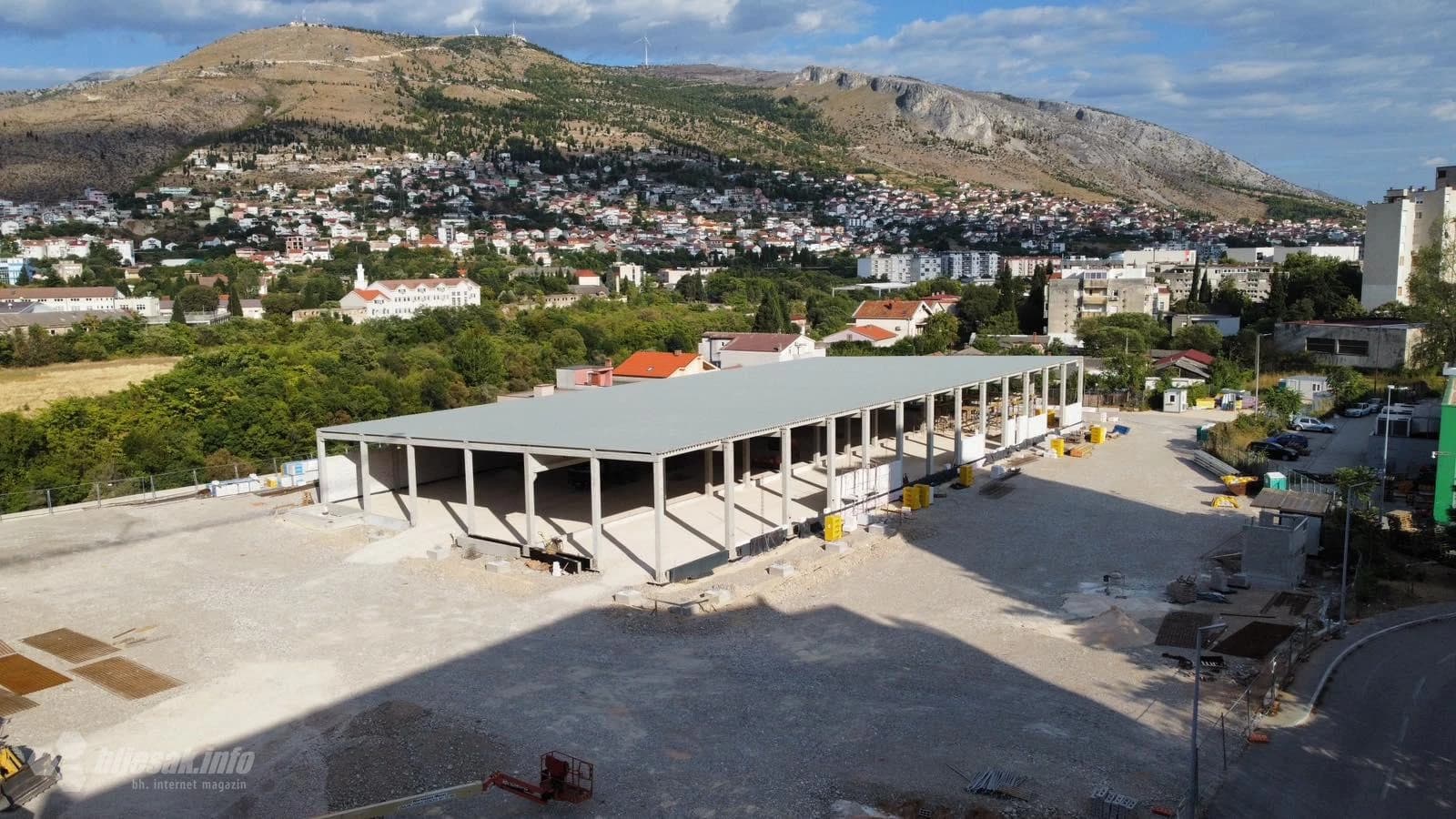Prvi mostarski Lidl - Pogledajte kako iz zraka izgledaju radovi