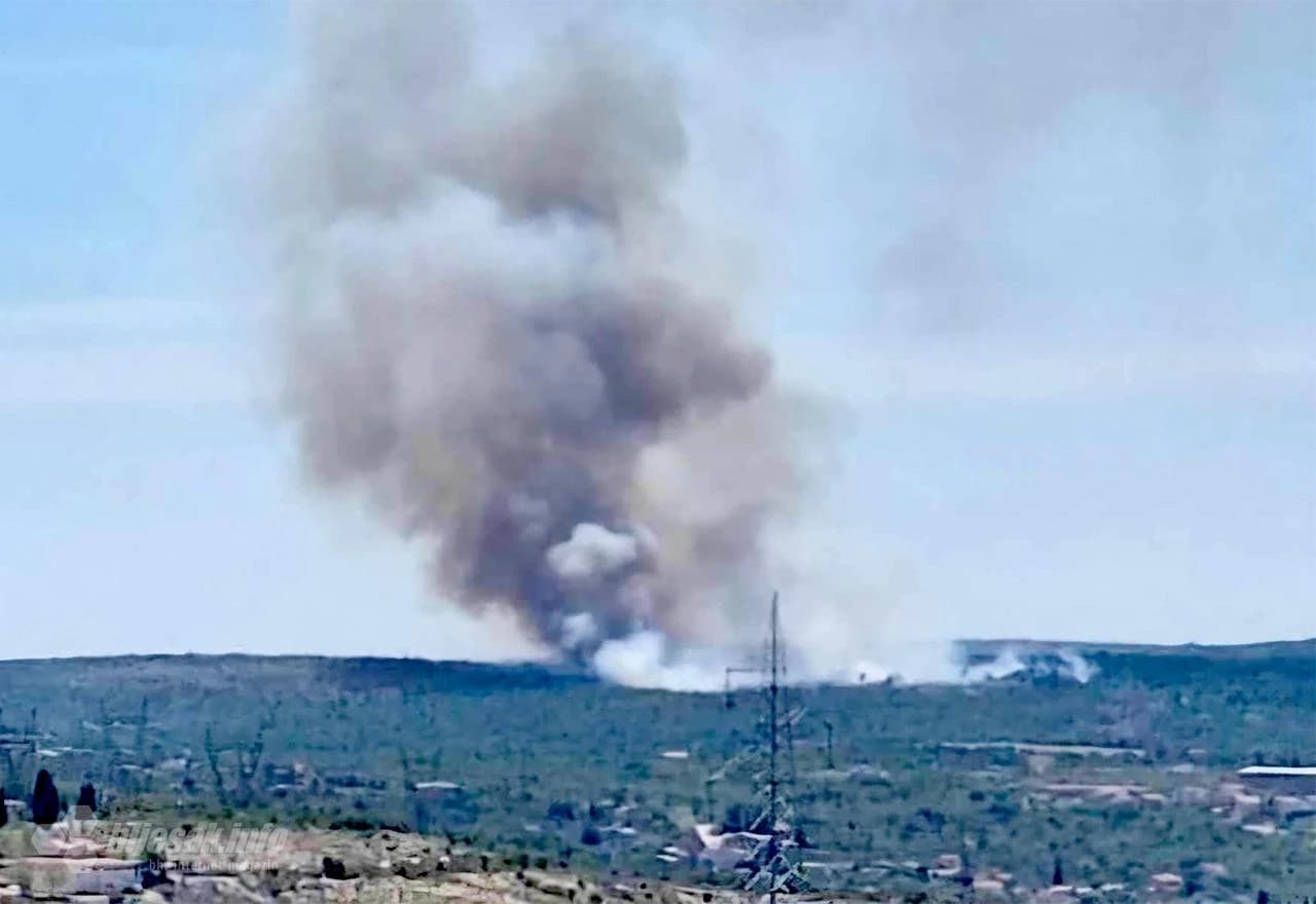 Požar od Sretnica prema Dobrom selu