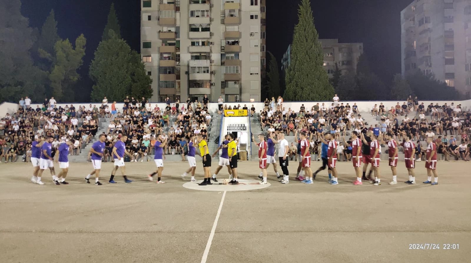 Prije početka polufinala 