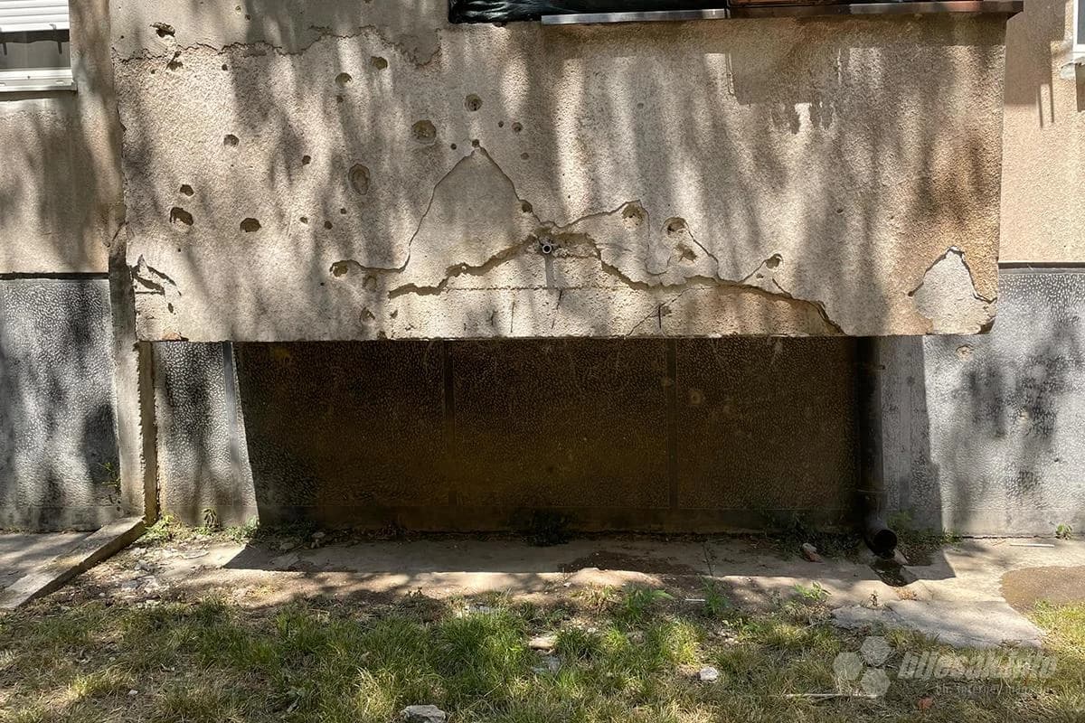 Fasade i podrumi u dijelovima grada