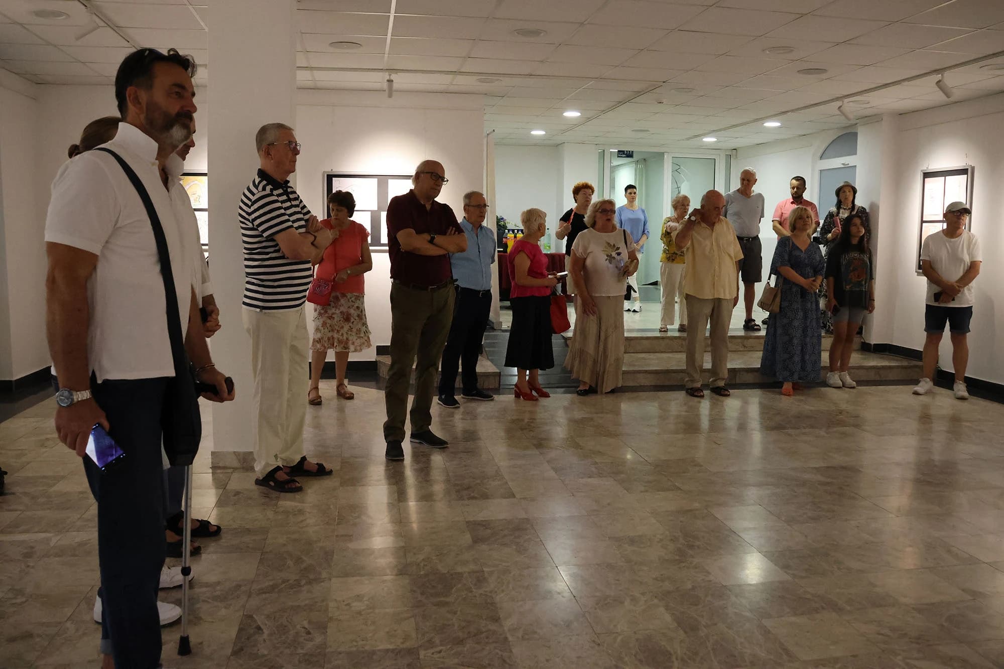 Izložba karikatura 'Stari most' autora Ismeta Ite Korjenića