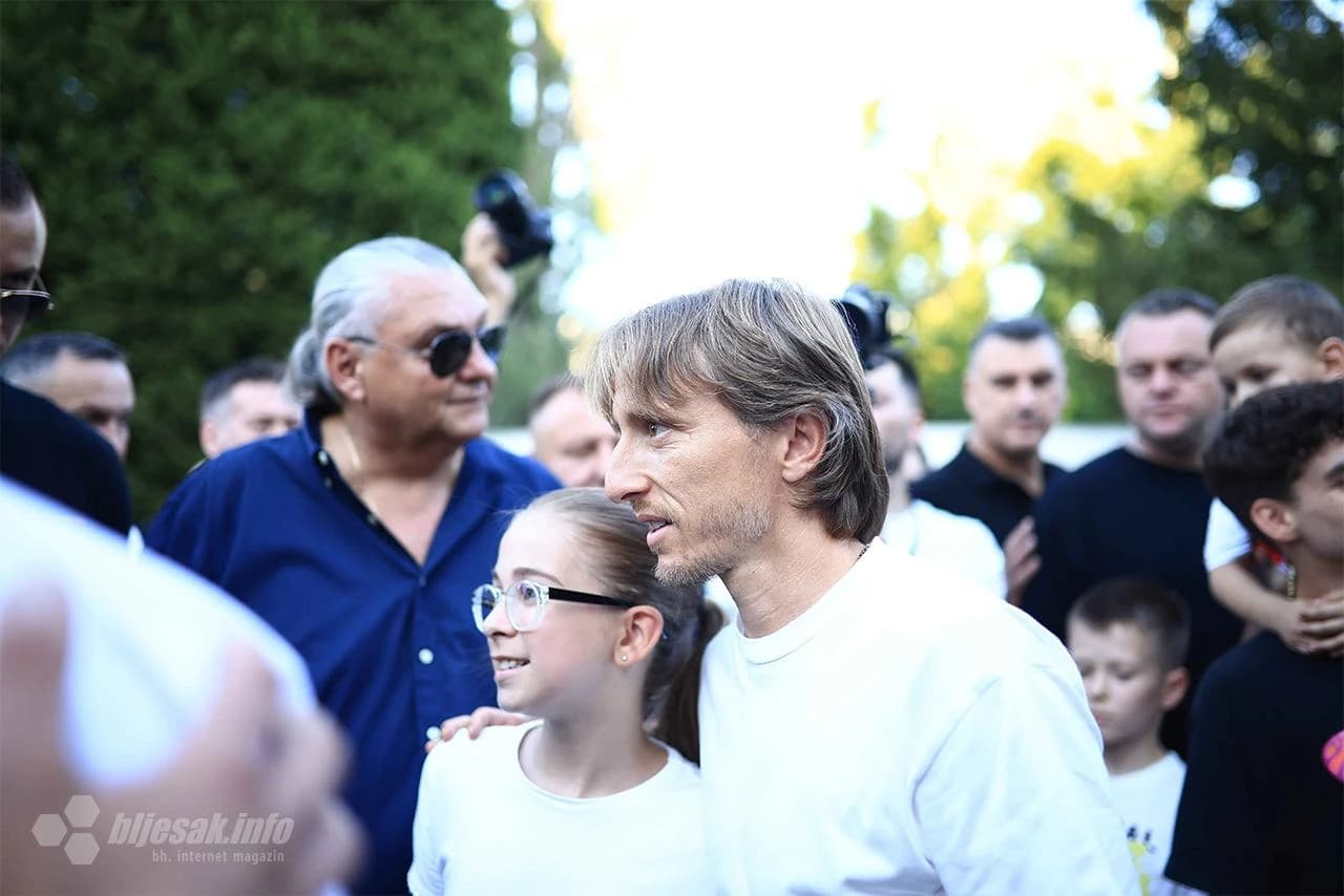 Luka Modrić u Mostaru