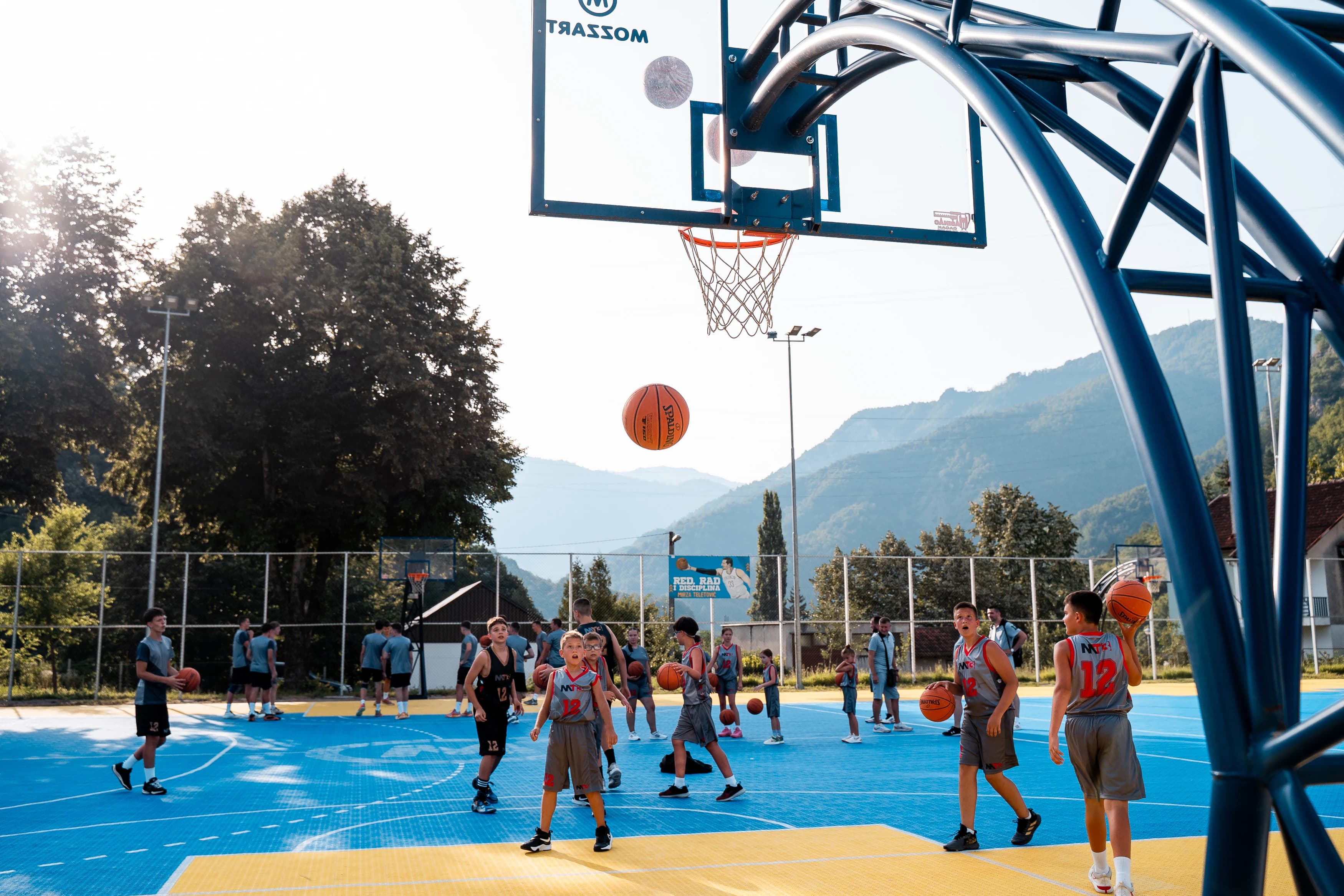 Foto:PR/ Košarkaški kamp Mirza Teletović
