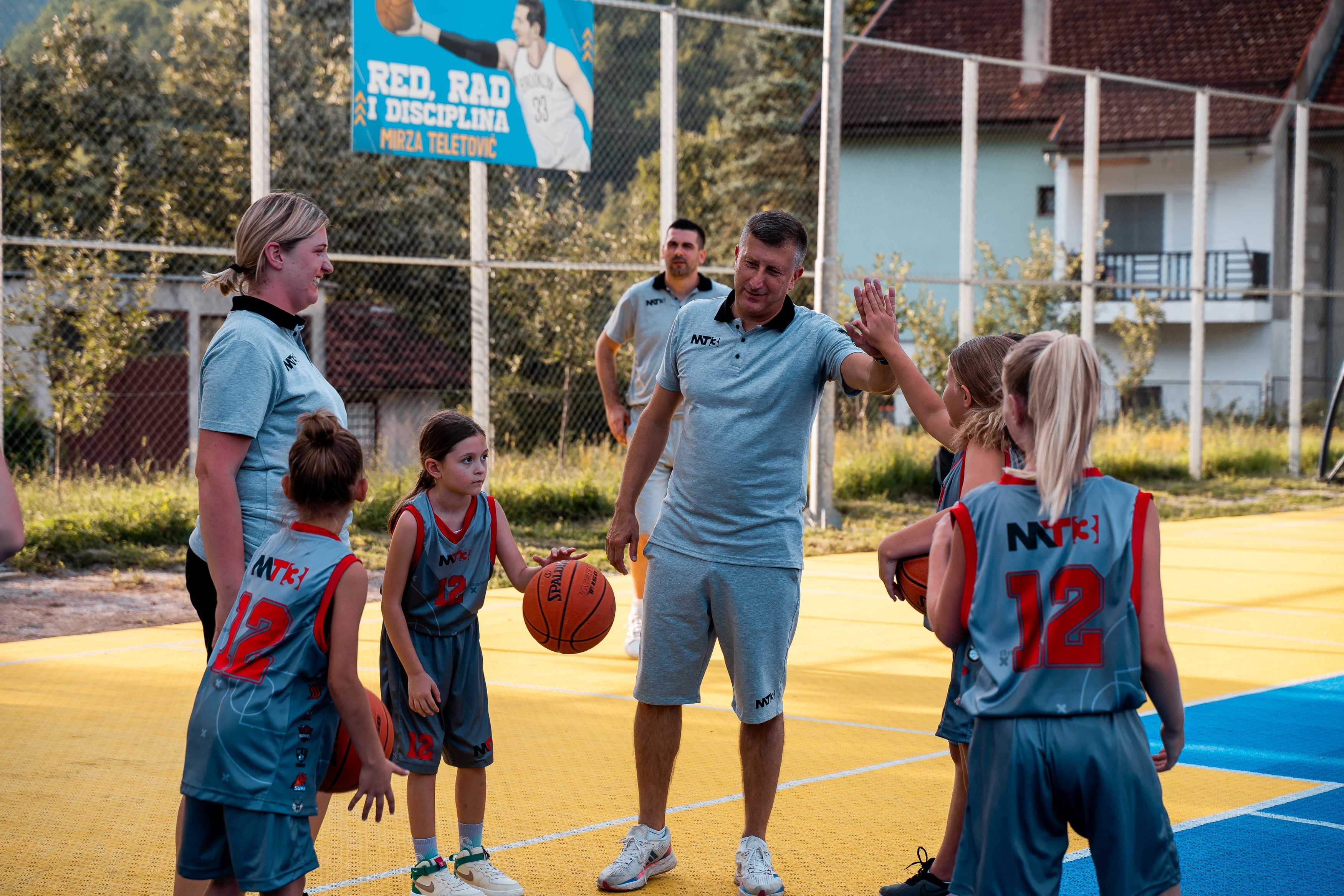 Foto:PR/ Košarkaški kamp Mirza Teletović