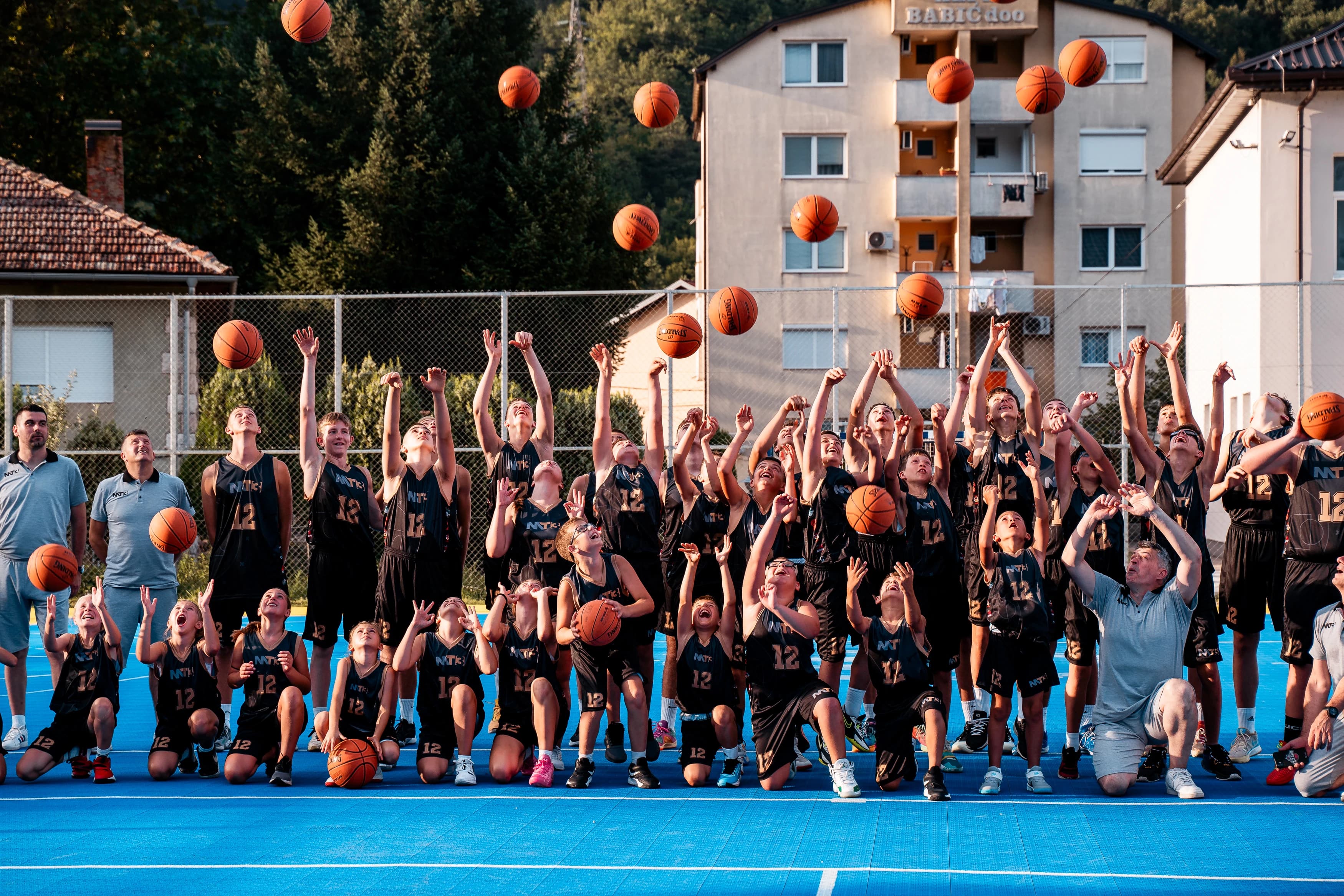 Foto:PR/ Košarkaški kamp Mirza Teletović