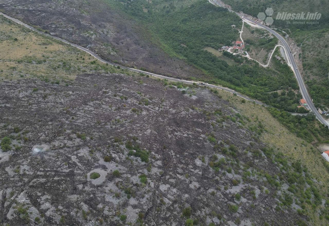 Požar na Kozicama