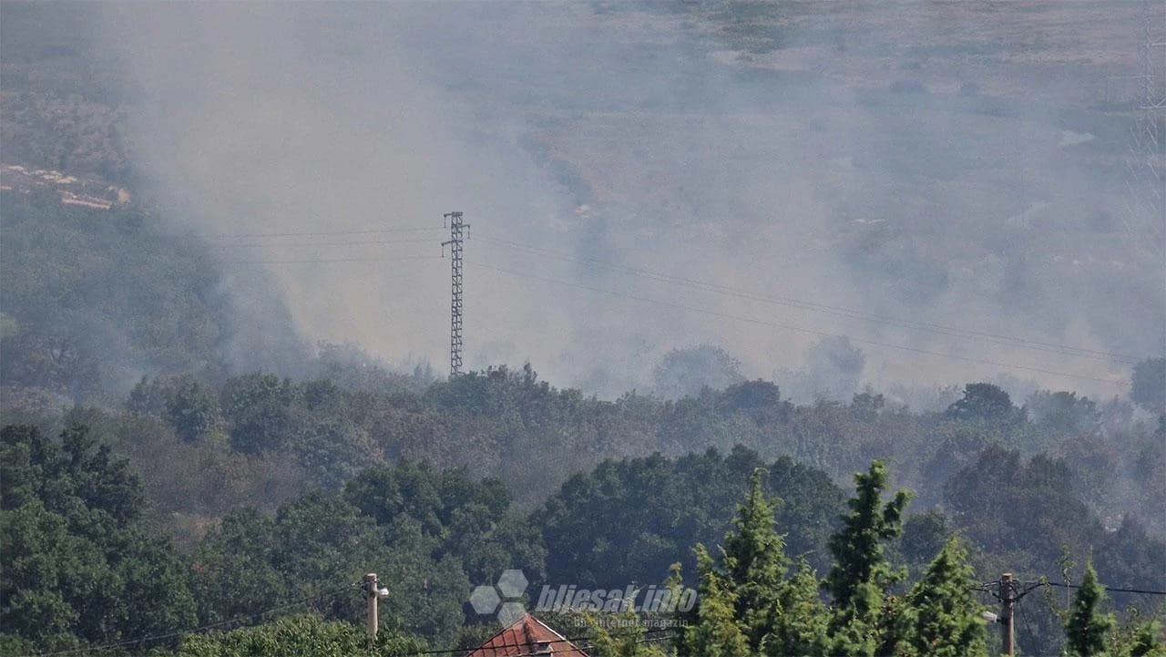 Požar na Kozicama