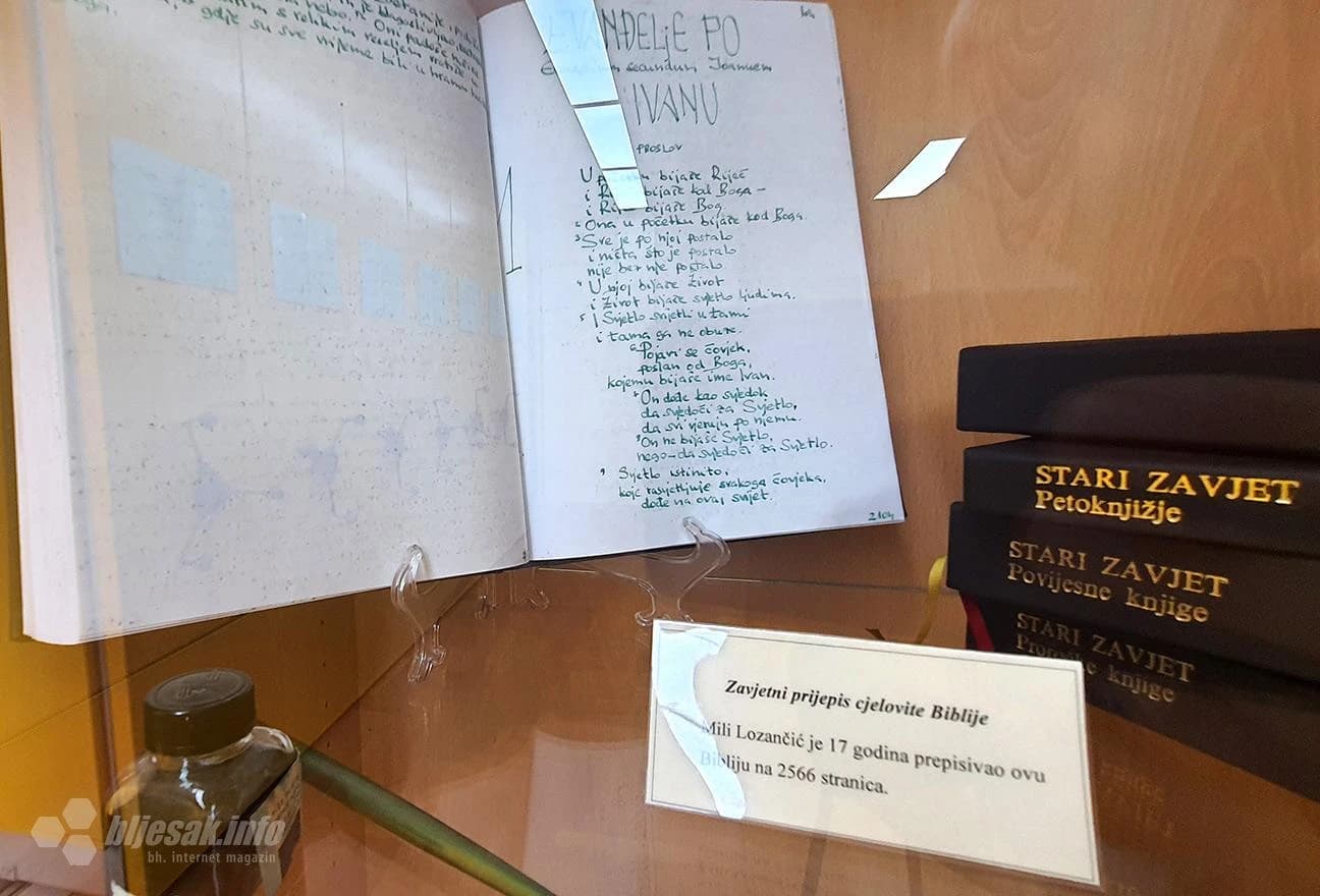 Ručno prepisana Biblija