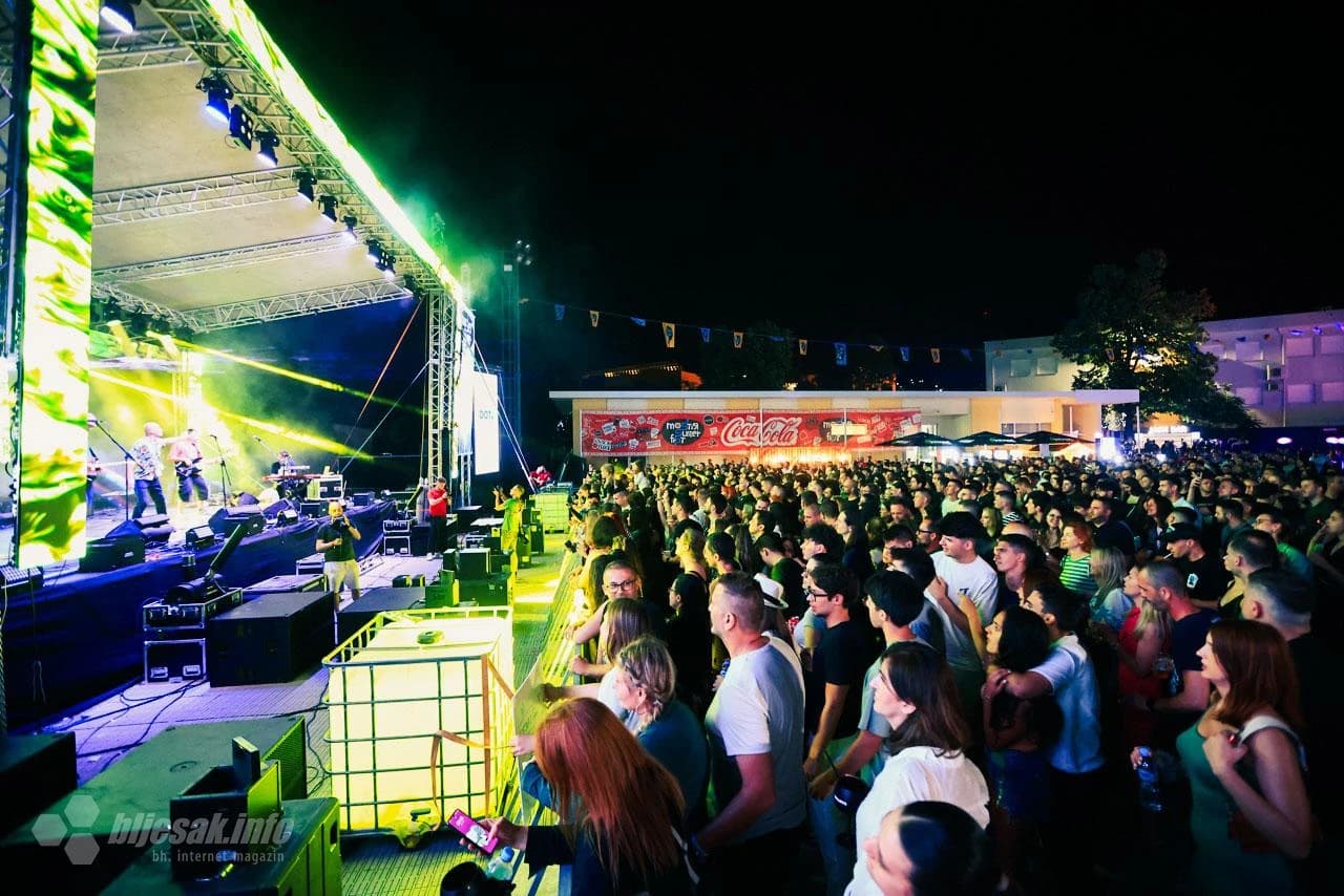 Nastup grupe Zoster na 12. Mostar Summer Festu