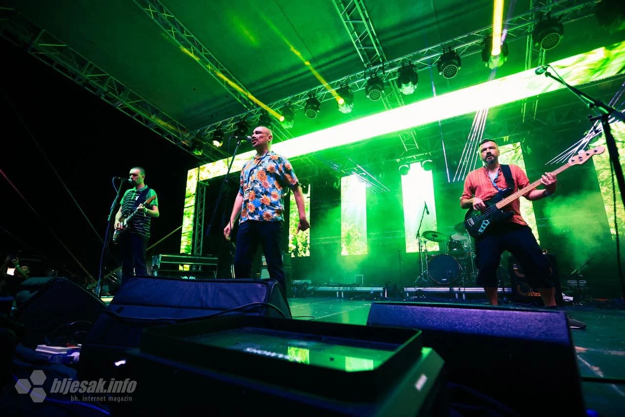 Nastup grupe Zoster na 12. Mostar Summer Festu