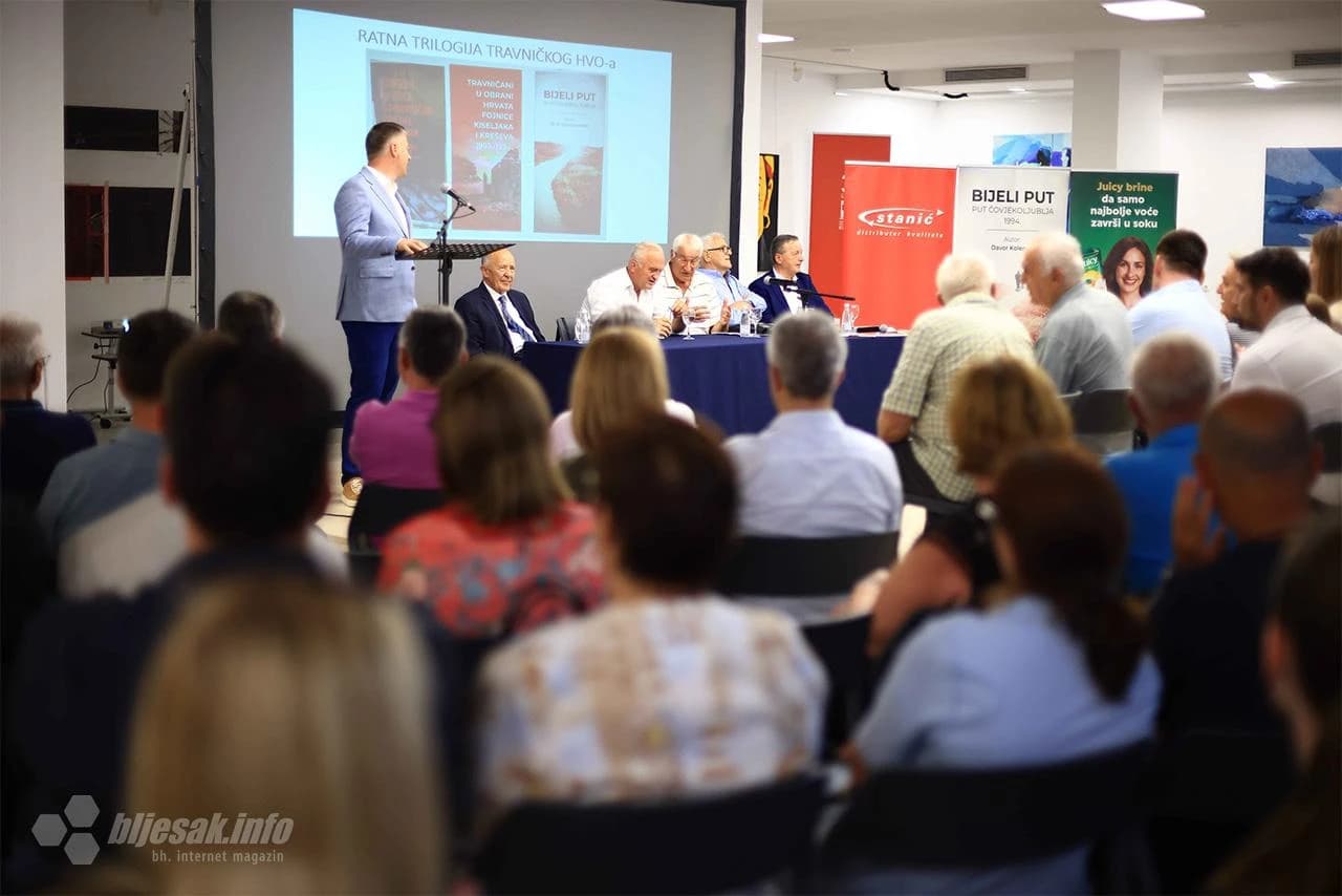 U Mostaru promovirana knjiga Bijeli put – Put čovjekoljublja 1994.