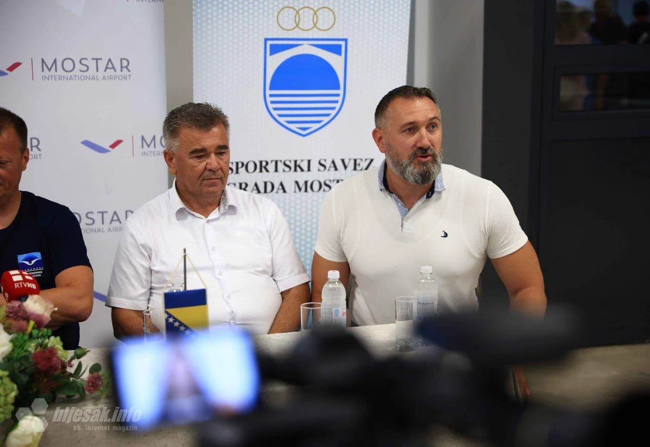 Nakon dočeka uslijedilo je obraćanje medijima 