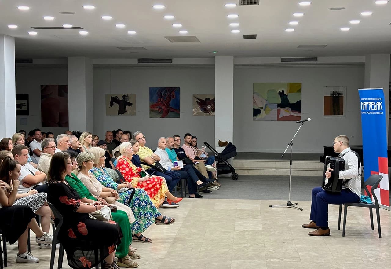 Solistički koncert Ante Milića na harmonici