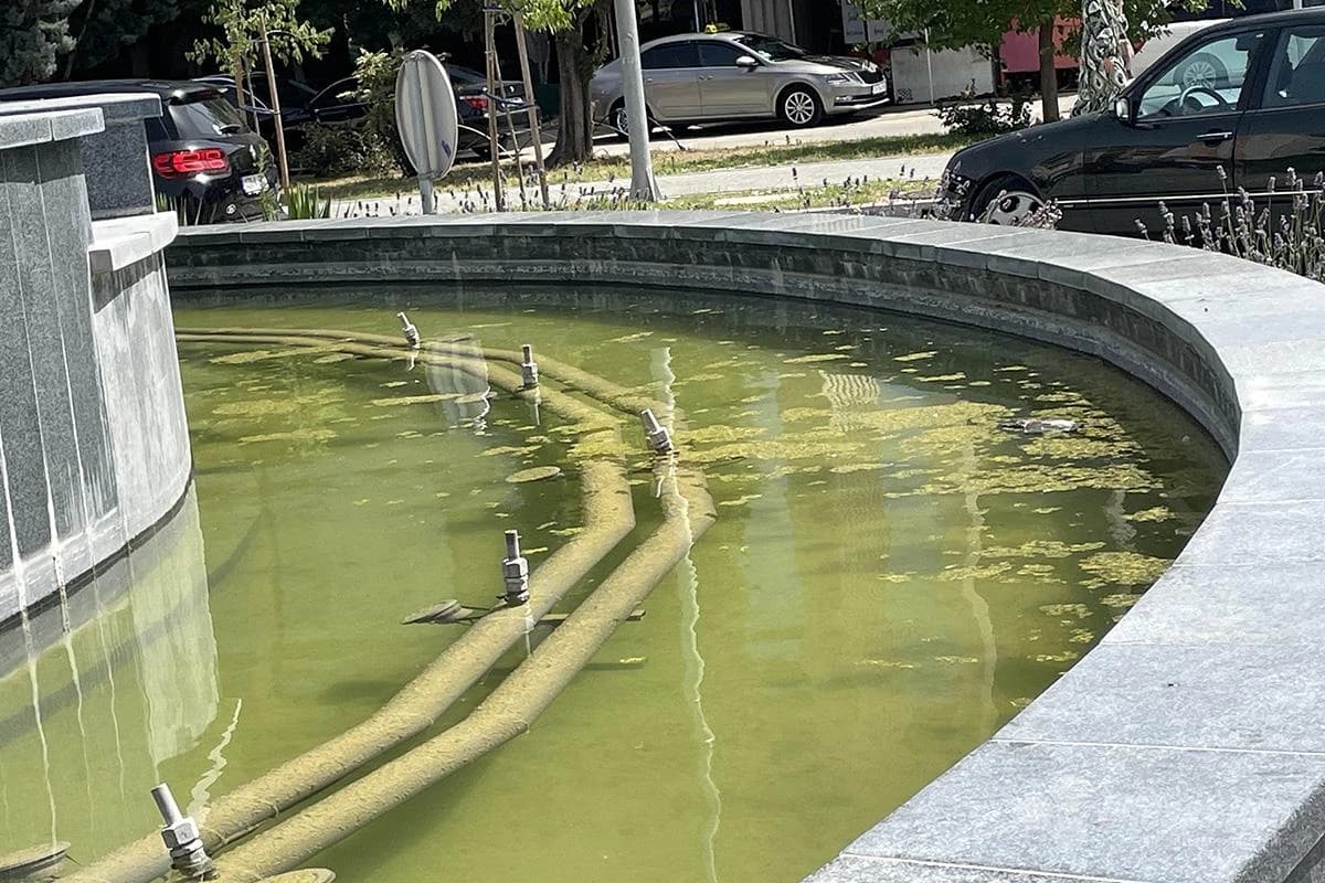 Fontana 'zelene boje'