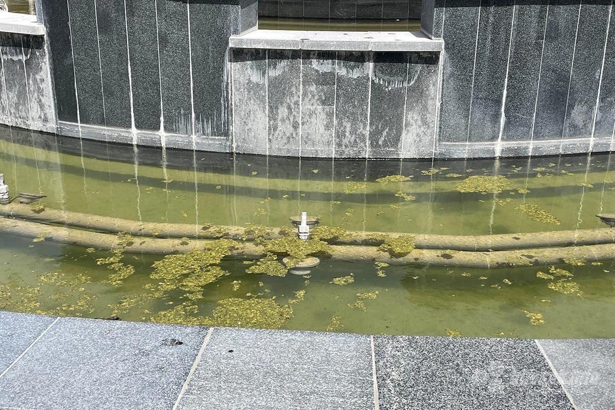 Fontana 'zelene boje'