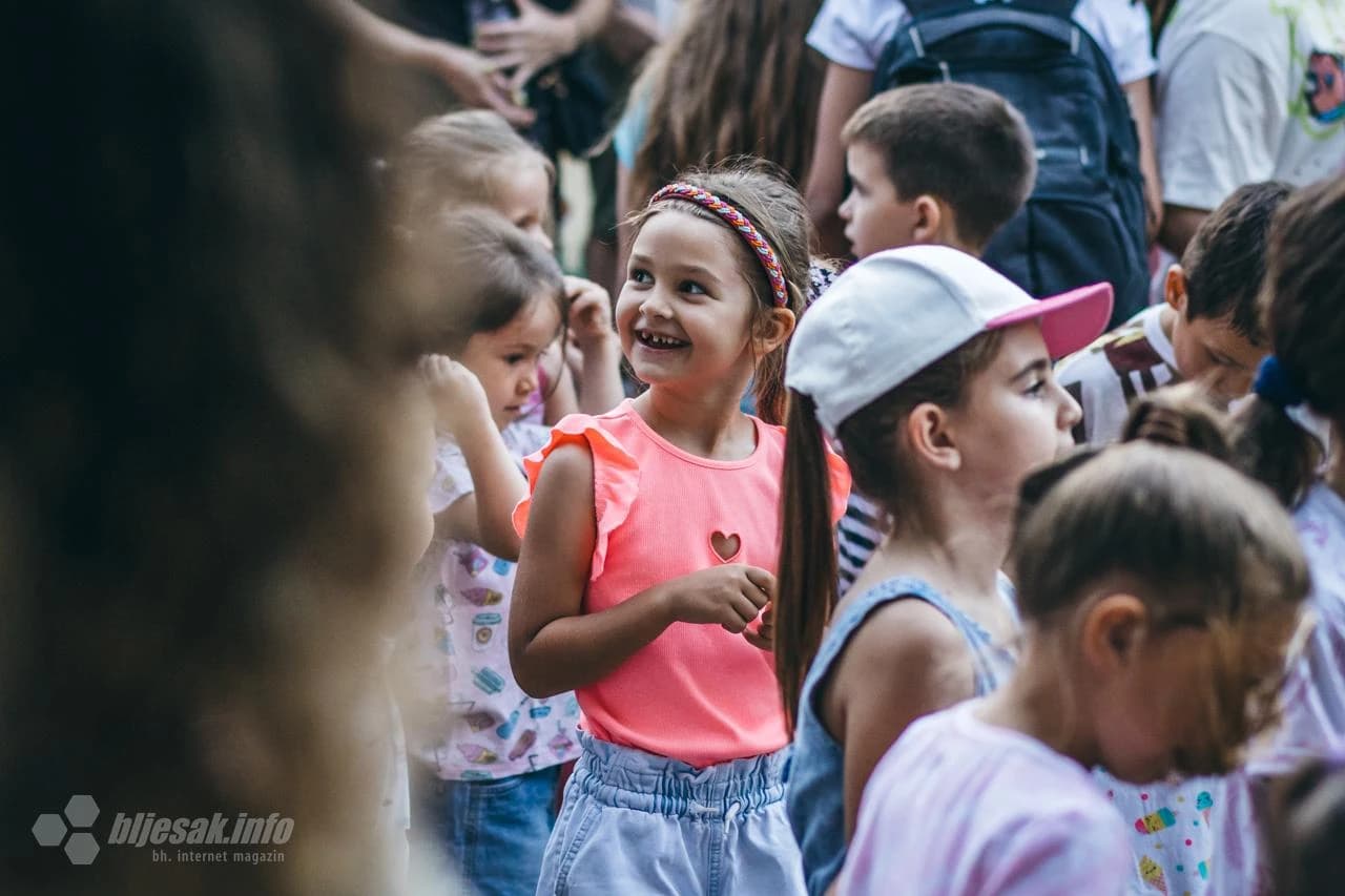 Mini disco u mostarskom parku Zrinjevac