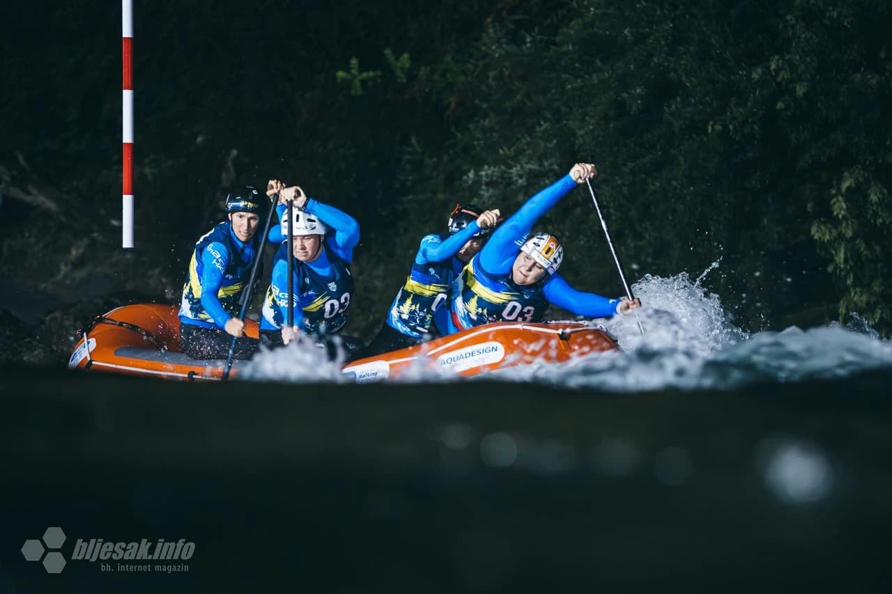 Završeno Europsko rafting prvenstvo Konjic 2024.