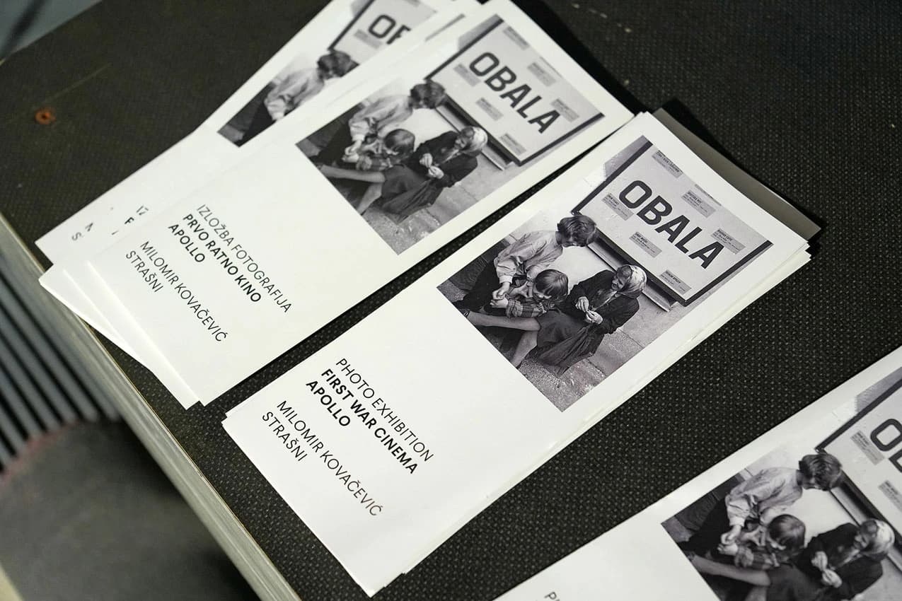 fOTO: izložba fotografija  „Prvo ratno kino Apollo“