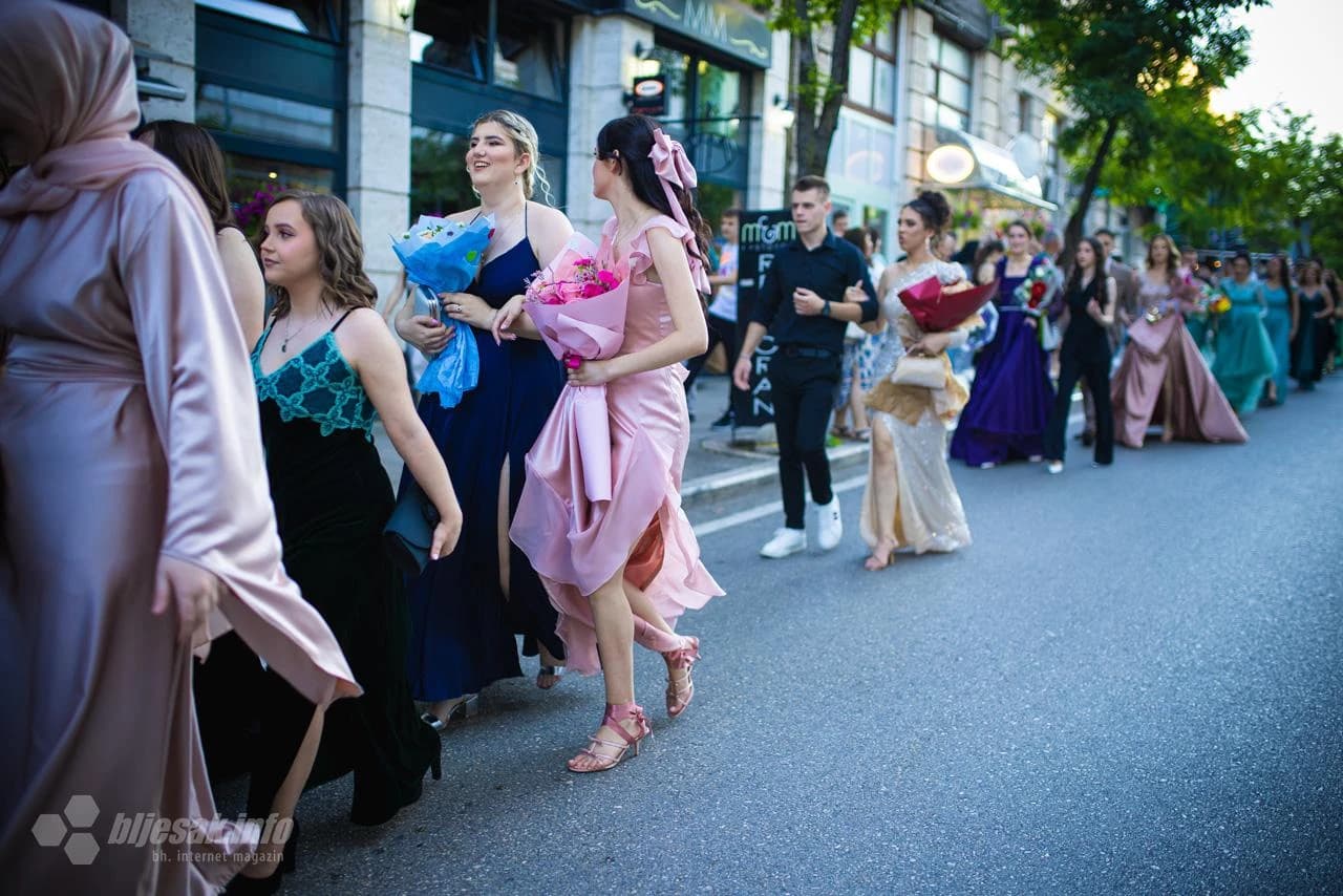 Matursko večer JU Druga gimnazija Mostar