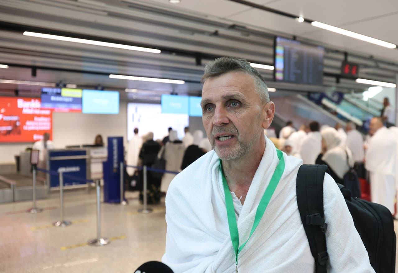 Hadžije na putu za Mekku