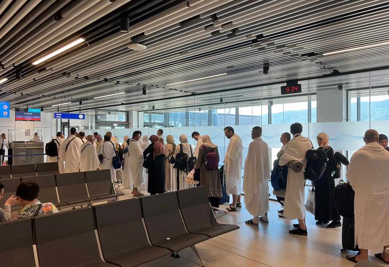 Hadžije na putu za Mekku