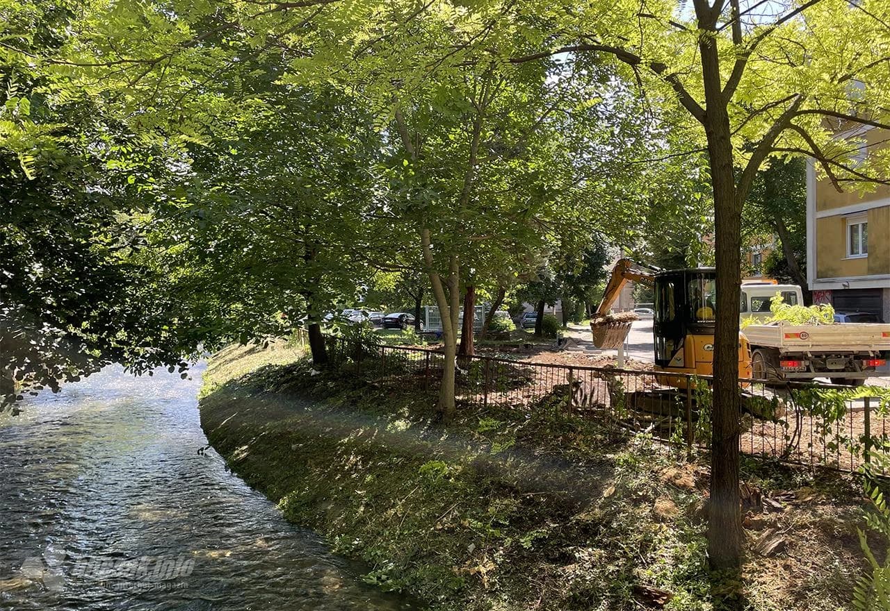 Započeli radovi na uređenju šetnice uz Radobolju