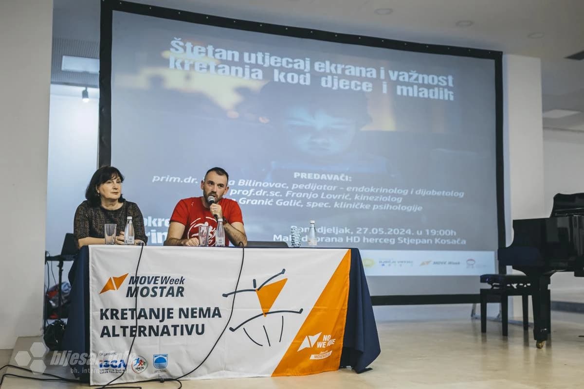 Tribina o važnosti kretanja u Mostaru