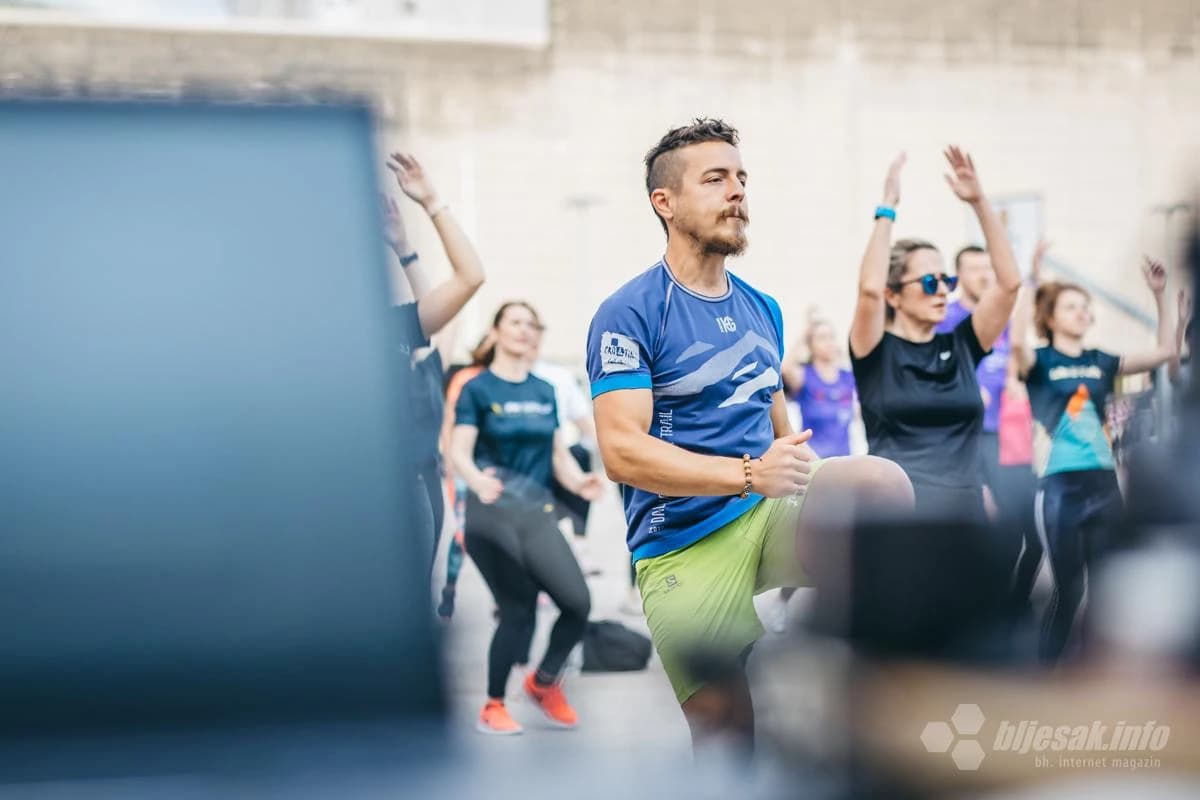 Trening i party na otvorenom u Mostaru